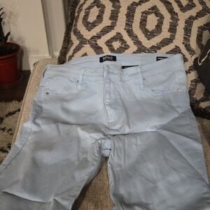 Buffalo David Bitton Pale Blue High Rise Ankke Skinny Jeans